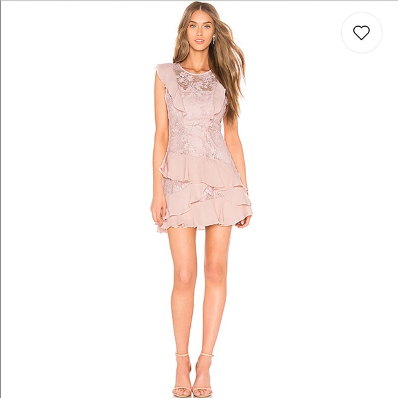 revolve blush dress